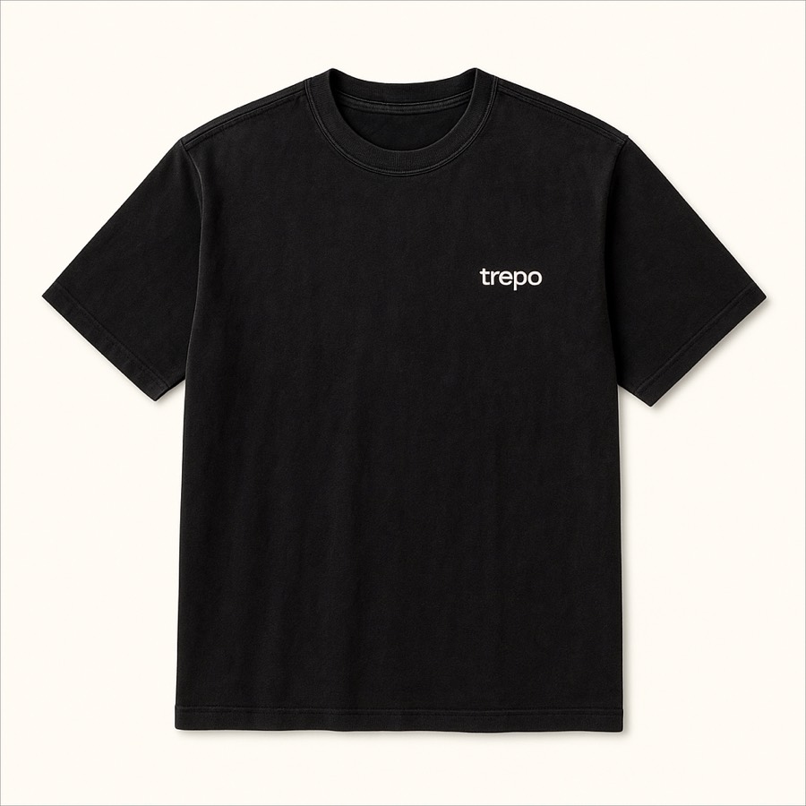 The Tee — Black · Trepo